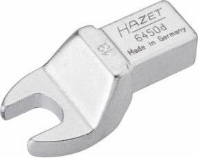Hazet Einsteck-Maulschlüssel 6450D-13 mit 14 x 18 mm Einsteck-Vierkant und 13 mm Außen-Sechskant Profil in Silber - Bild 1