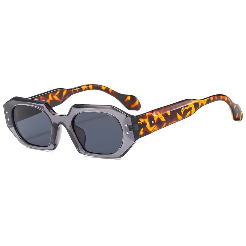 BYLEN Sonnenbrille Hexagonal, Vollrand, Kunststoff, Damen - Bild 2