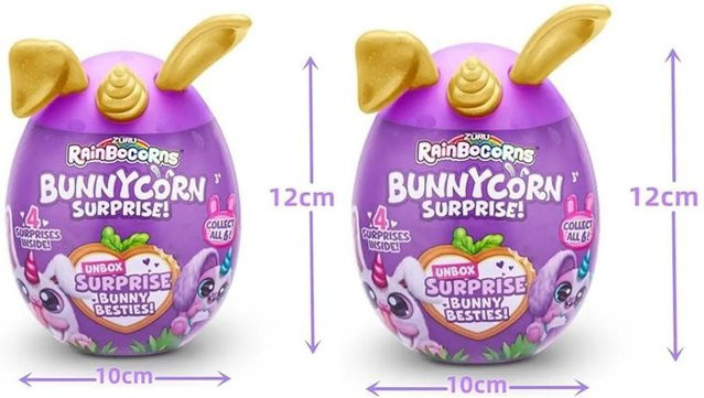 Zuru Rainbocorns Bunnycorn Magisches Ei, Plüschpuppe, Hase, Einhorn - Bild 1