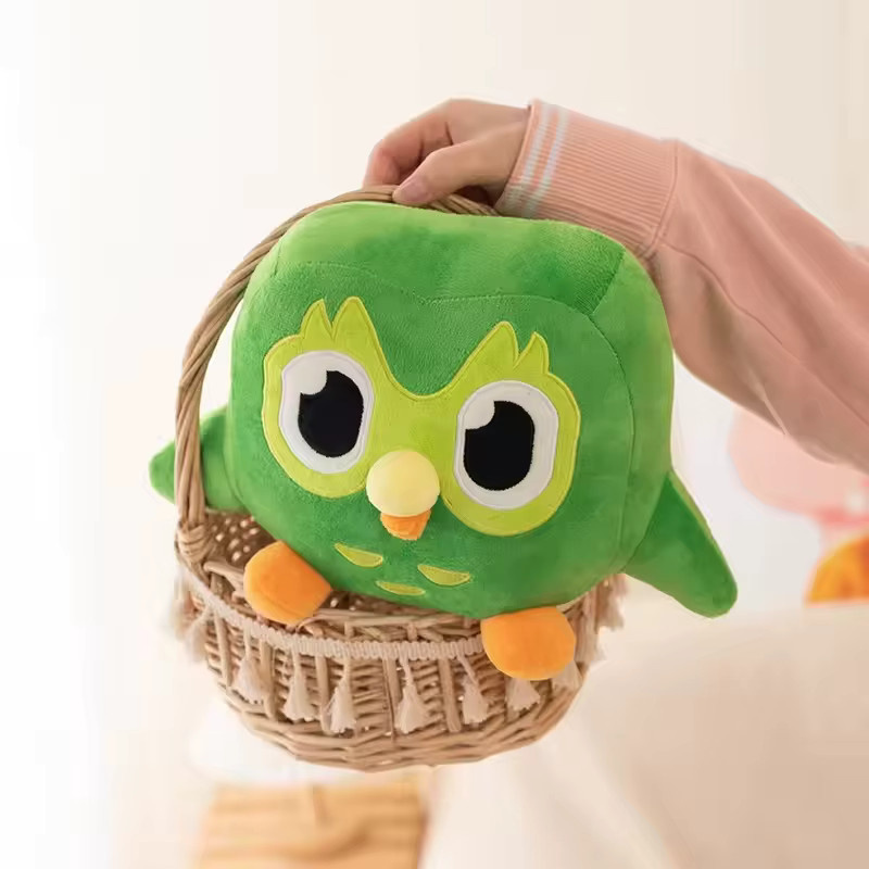Bandai Duo, der Eule, Duo-Plüschtier, Grün, Plüsch / Textil - Bild 4