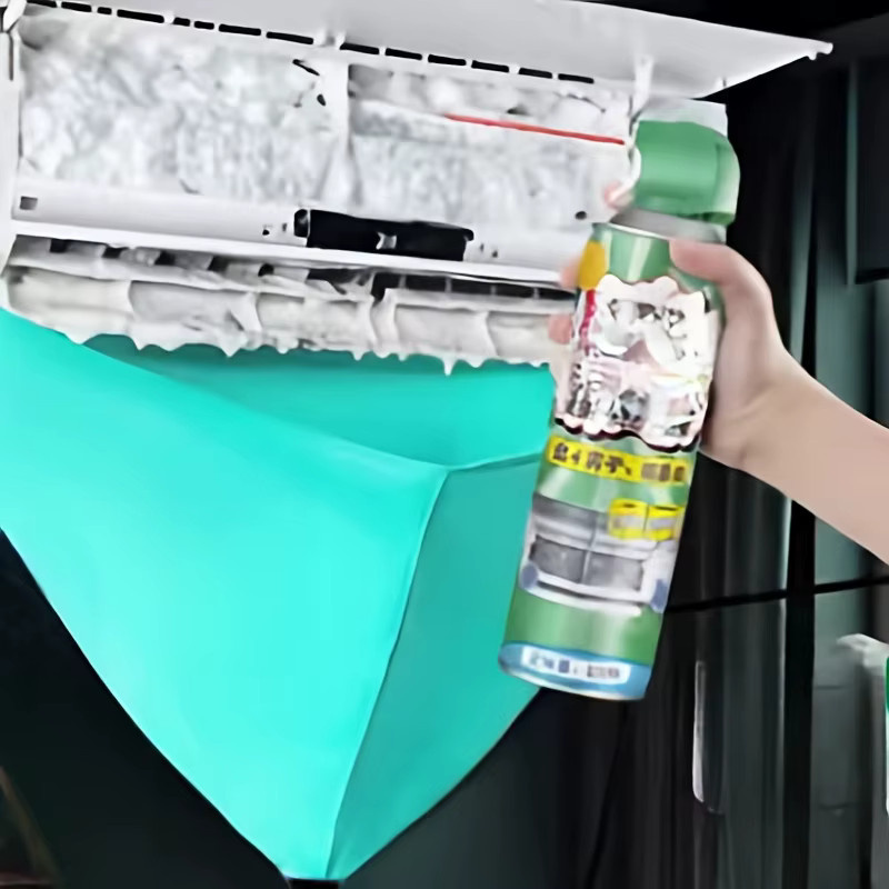 Professionelles Klimaanlagen-Reinigungsset mit wasserdichter Staubschutz-Tasche in Türkis, Breite: 90 cm - Bild 2