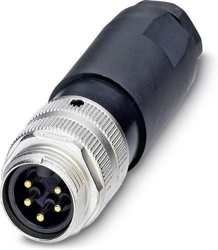 Phoenix Contact 1521371 Sensor-Aktor-Steckverbinder unkonfektioniert 7/8 Stecker gerade Polzahl 5 Schwarz - Bild 1