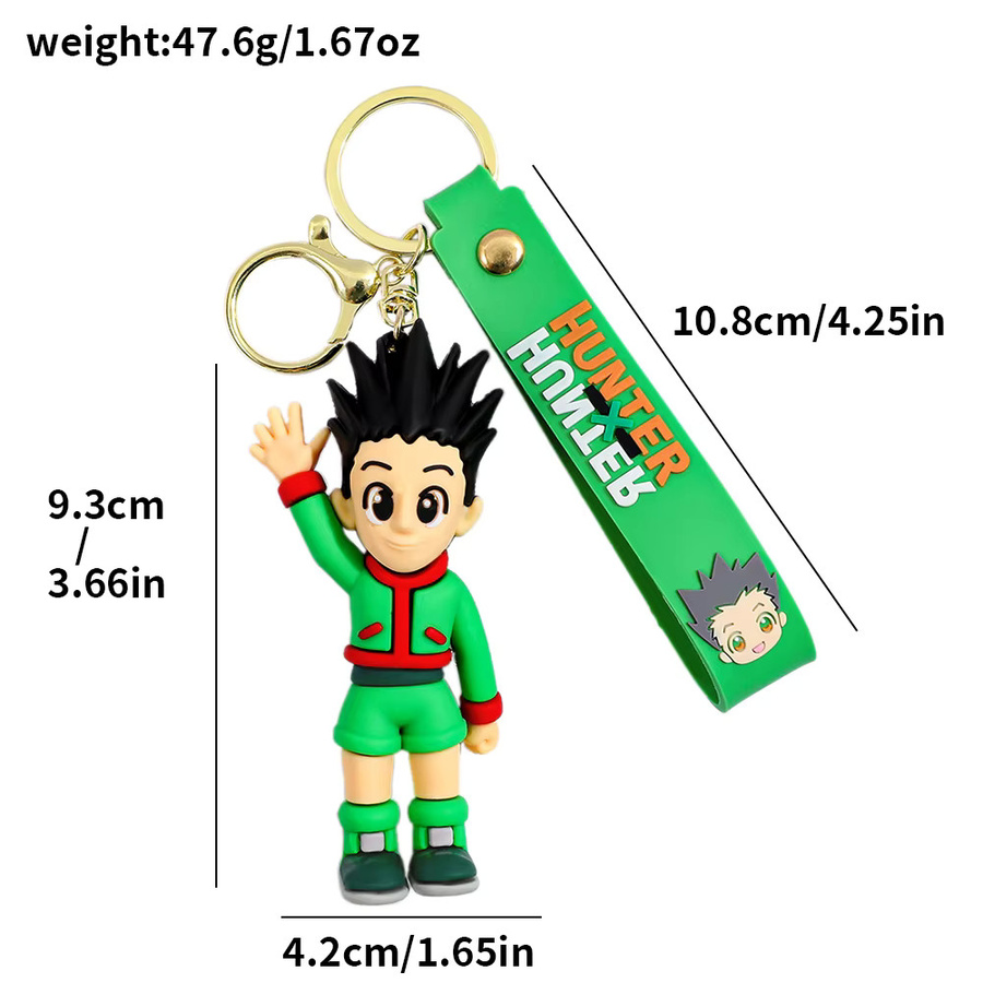 Bandai Schlüsselanhänger Hunter x Hunter, 3D-Figur, Silikon - Bild 5