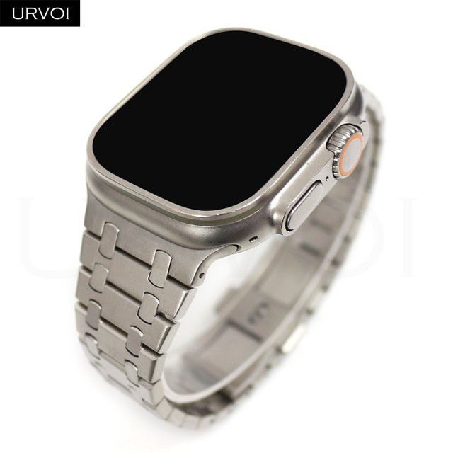 URVOI Uhrenarmband Edelstahl, Silber, Unisex - Bild 1