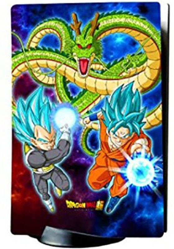 Skyfree Dragon Ball Z DBZ Super Son Goku Vegeta Skin Sticker Decals aus Vinyl für PS5 Disc Edition, mehrfarbig - Bild 2