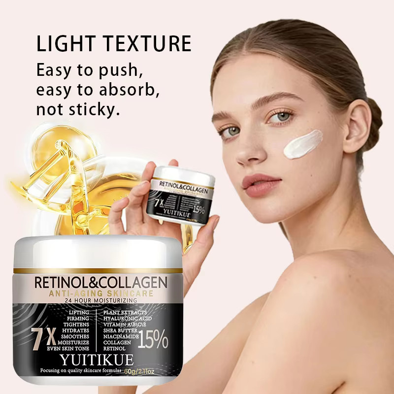 YUITIKUE Gesichtscreme mit Retinol & Kollagen, 60g - Bild 5