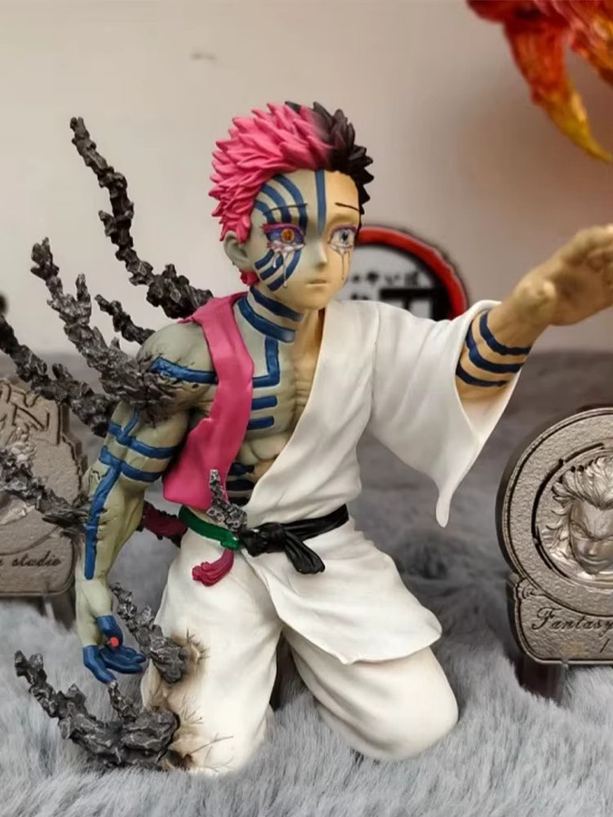 Bandai Demon Slayer Akaza Hakuji, Actionfigur, 15cm, Einzelfigur - Bild 7