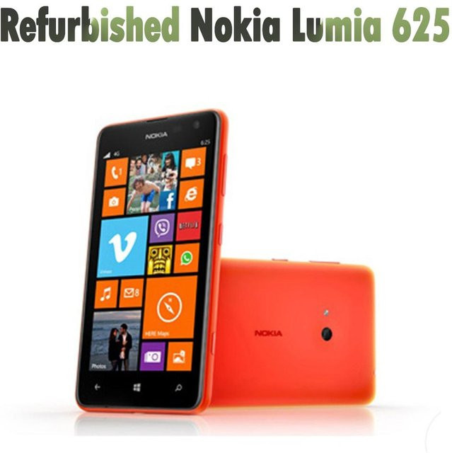 Refurbished Nokia Lumia 625 Microsoft Windows Mobiltelefon in Rot mit 4G/LTE und 1 SIM Slot - Bild 1