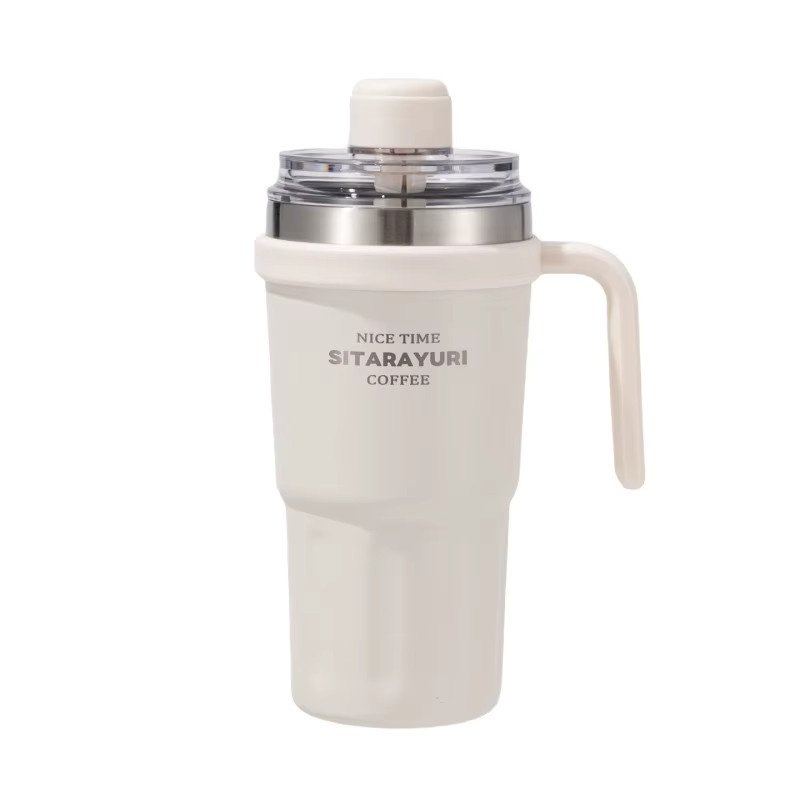 JUSTINLAU Thermoskanne aus Edelstahl als Isolierflasche und Becher in Pink, 600 ml - Bild 6