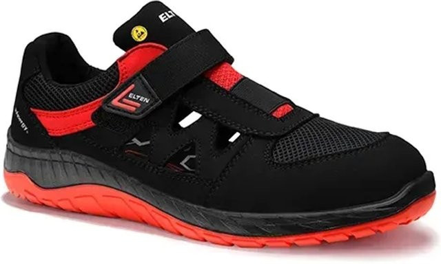 Elten Sicherheitssandale Lonny W Red Easy ESD S1P in Rot, Größe 41 - Bild 1