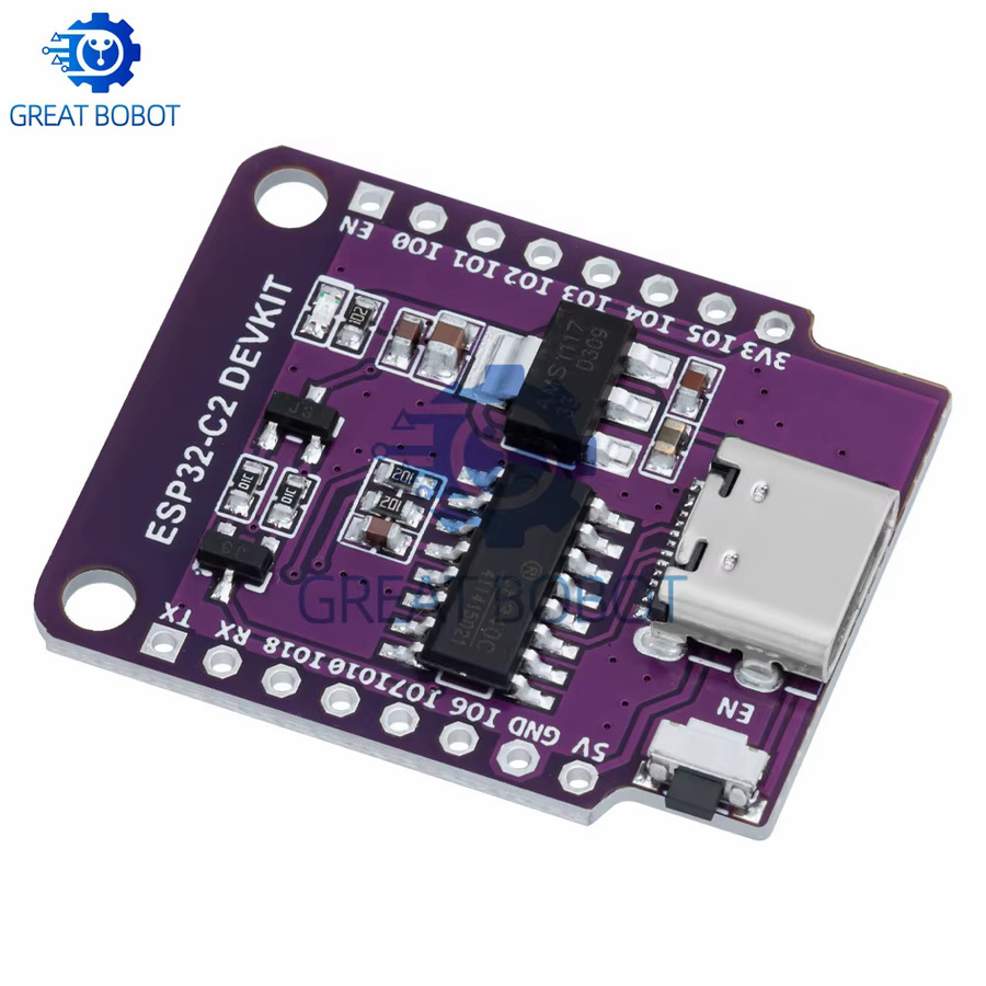 Wemos D1 Mini Entwicklungsboard mit ESP8266, ESP32 und ESP32-C2, integriertes WiFi und Bluetooth, CH340G, Farbe: Lila - Bild 2