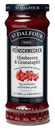 St. Dalfour Konfitüre Himbeeren & Granatapfel Feinschmecker Edition 284 g