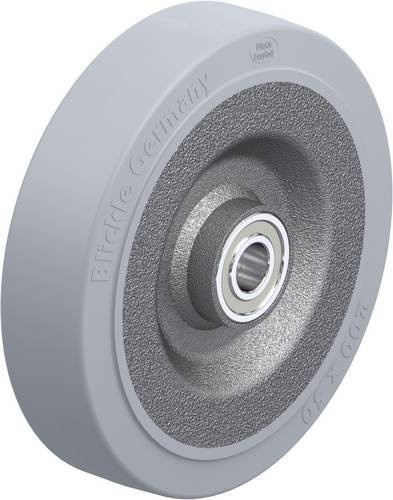 Blickle SE 200/20K-SG Schwerlast-Rad in Silber und Grau aus Stahl mit einem Durchmesser von 200 mm und einer Tragfähigkeit von 600 kg - Bild 1