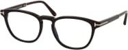 Tom Ford FT 5890-B Korrektionsbrille, Vollrand, Rund, Kunststoff, Black, Unisex - Bild 1