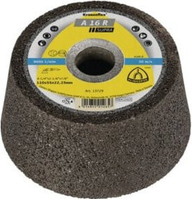 Klingspor C 30 R Schleiftopf braun B/T/H: 110 x 55 x 22,23 mm gekröpft - Bild 1