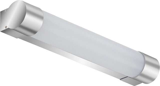 Briloner LED-Wandleuchte Chrom für Badezimmer, modern und länglich, B/T/H: 5,4 x 6,7 x 35,2 cm - Bild 1