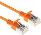 ACT Orange CAT6A Slimline Patchkabel U/FTP LSZH mit RJ45-Steckern, 10 m - Bild 1