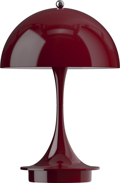 Louis Poulsen Panthella 160 Portable V3 Tischleuchte in Rot, dimmbar und wiederaufladbar - Bild 1