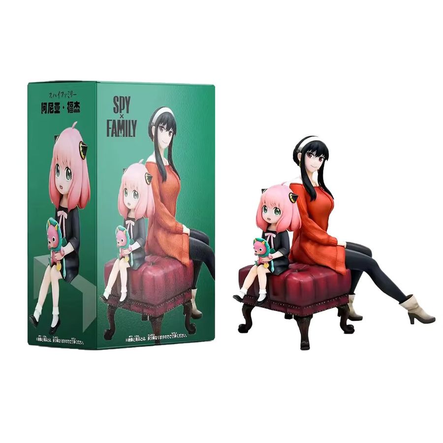 Bandai SPY×FAMILY Anime Figur Anya Forger und Yor Forger aus PVC, Multicolor, Höhe: 15 cm - Bild 2