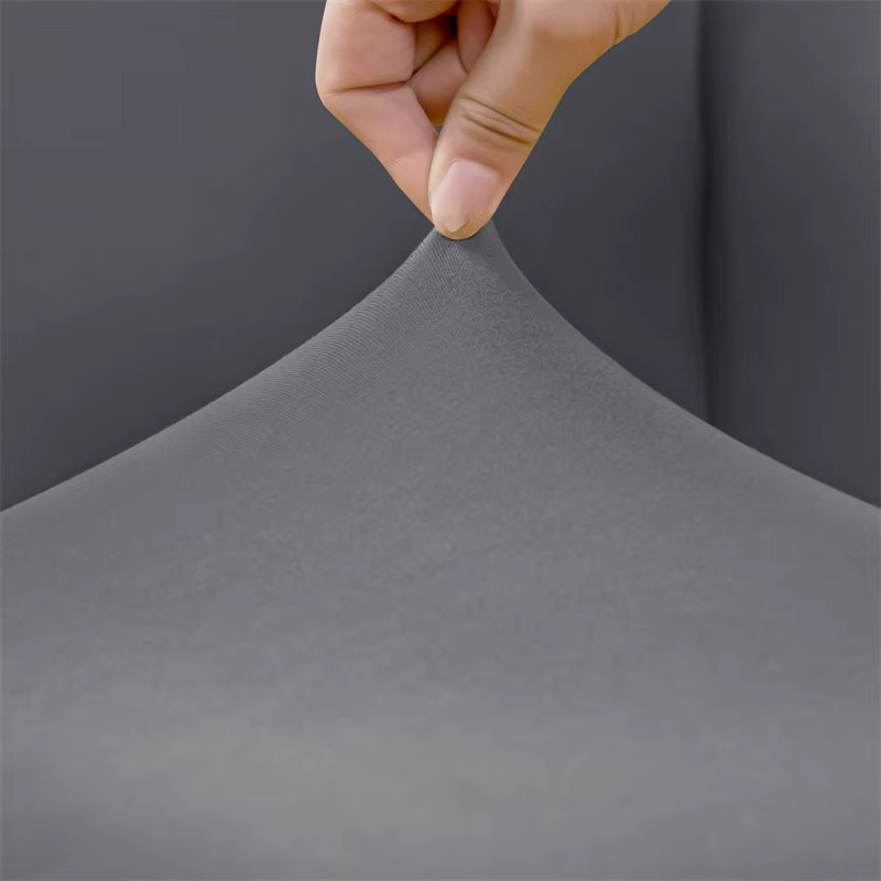WANERQU Stretch Spandex Büro Sessel Abdeckung für drehbare Computerstühle in Rot oder Grau - Bild 1