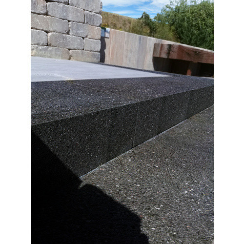 Mr. GARDENER Einzeltrittstufe LUANDA in Schwarz und Grau mit Betonoptik, B/T/H: 100 x 35 x 15 cm - Bild 3