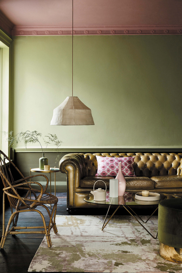 Little Greene Absolute Matt Emulsion Archive Colour Sir Lutyens´ Sage 302 Grün 2,5 l - Bild 1