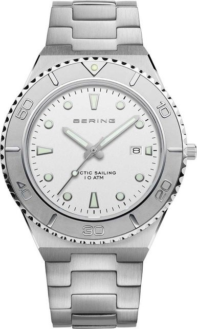 Bering Herrenuhr Classic Sport, Quarz, Edelstahl, 40 mm, 10 ATM - Bild 1