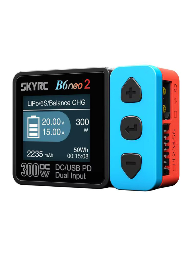 SkyRC B6neo Smart-Ladegerät Multifunktional 300W PD 80W Blau - Bild 7