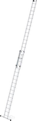 MUNK Günzburger Steigtechnik Aluminium Seilzugleiter mit Traverse in Silber, maximale Arbeitshöhe: 10,3 m - Bild 1