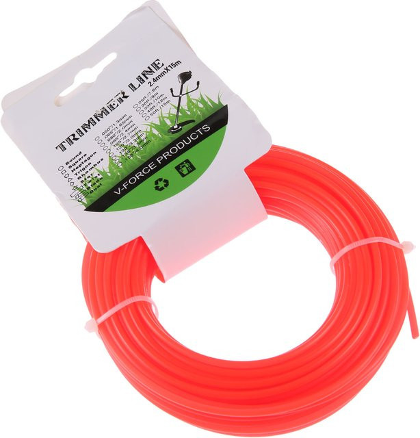 FNICEL Rasentrimmer Nylon-Mähschnur rund, Durchmesser: 0,24 cm, Länge: 150 m - Bild 1