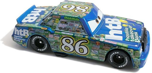 Disney Pixar Cars Lightning McQueen Cruz Ramirez Chick Hicks Jackson Storm, Diecast Spielzeugauto, 1:55, ab 4 Jahren - Bild 1