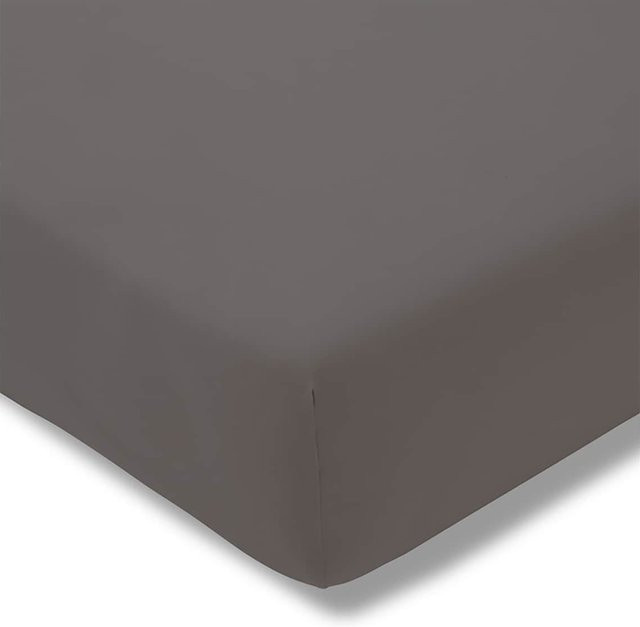 Estella Spannbetttuch aus Jersey-Stretch aus Baumwolle, Grau - Bild 1