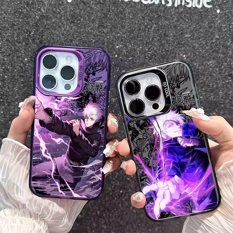 Bunte Silikon-Handyhülle Jujutsu Kaisen Gojo Satoru für Xiaomi und POCO Modelle mit NFC-Unterstützung - Bild 2