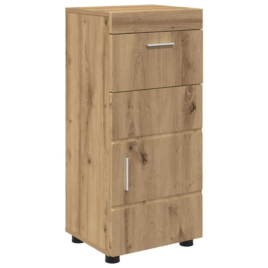 vidaXL Badezimmerschrank-Set TULUM in Artisan-Eiche, Braun, B: 37 cm, T: 31,5 cm, H: 82 cm - Bild 2