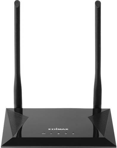 Edimax BR-6428NS V5 WLAN Router Single Band 2.4 GHz 300 MBit/s Schwarz - Bild 1