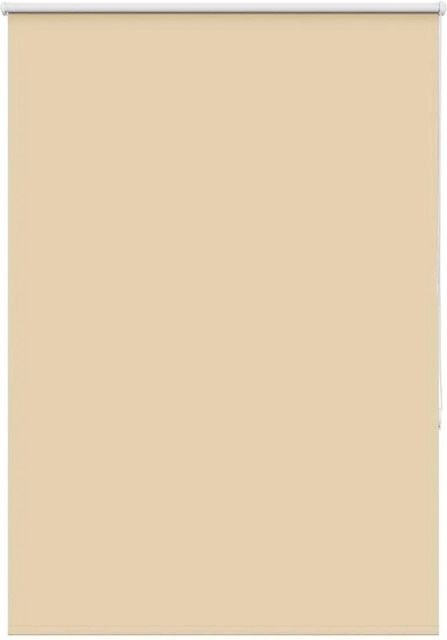 vidaXL Verdunkelungsrollo aus Polyester in Beige, Breite: 90 cm, Höhe: 130 cm - Bild 1