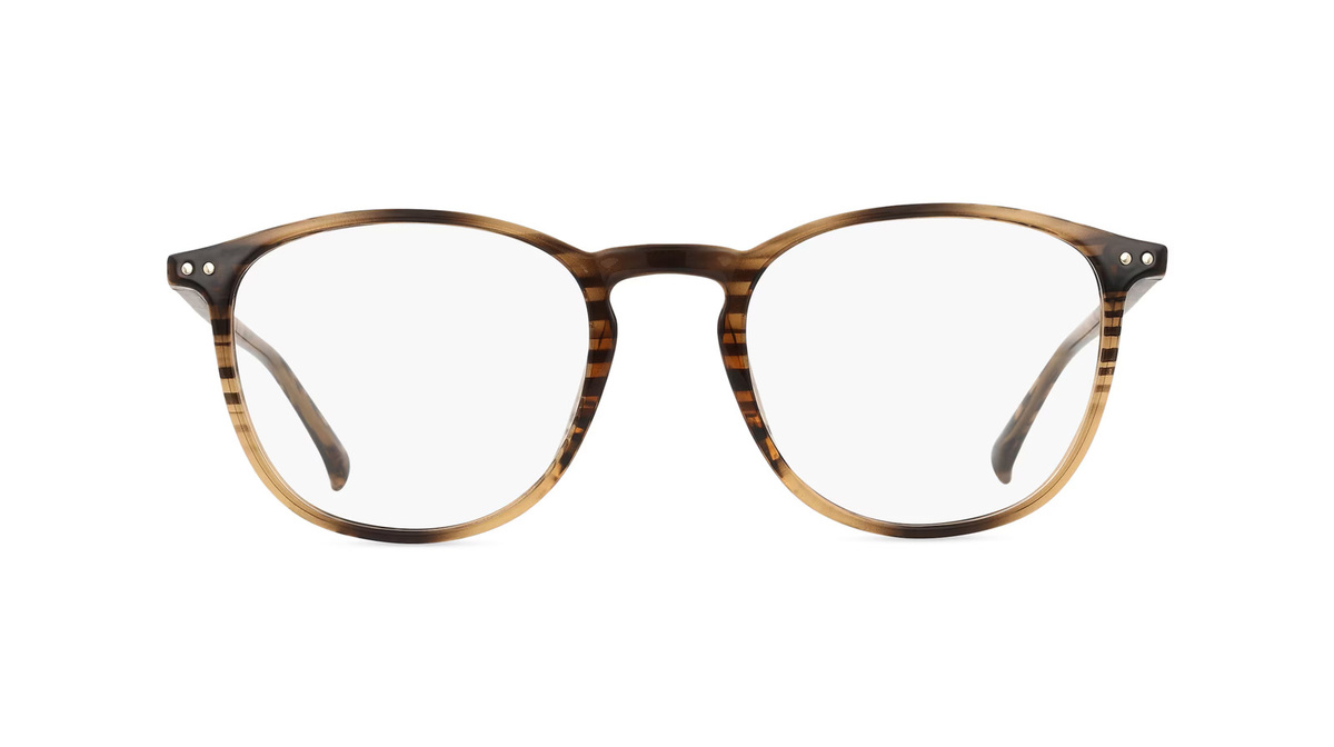Joop! JP 6007 Korrektionsbrille, Vollrand, Rund, Kunststoff, Unisex, Braun - Bild 1