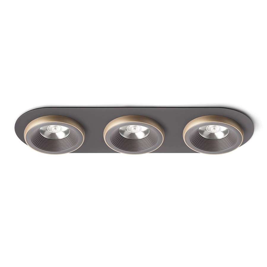 Rendl Einbauleuchte Sharm III LED in Braun/Perlgold mit 30 W und warmweißem Licht - Bild 2