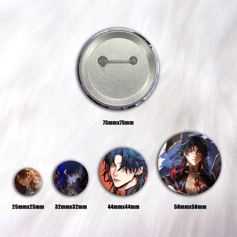 Brosche Blade Honkai Star Rail, Cartoon, Unisex - Bild 2