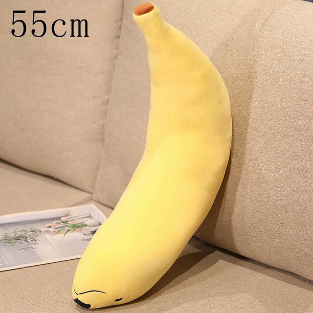 Lustiger Hund mit Banane Plüschtier, 90cm, ab 14 Jahren - Bild 1