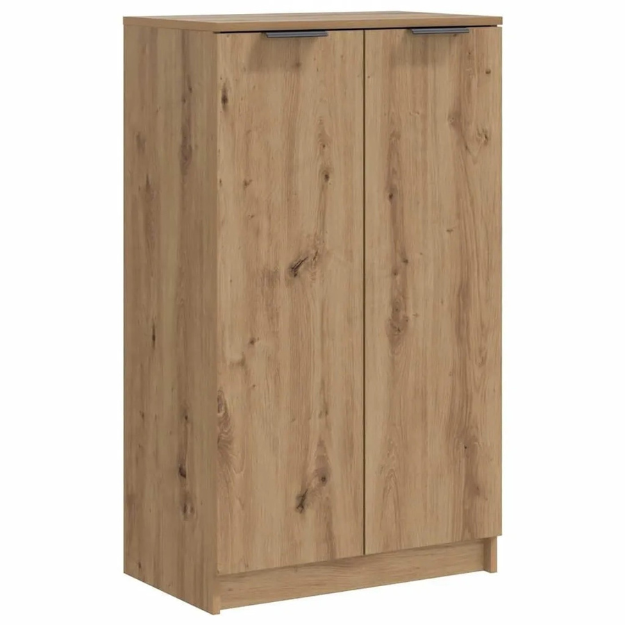 vidaXL Schuhschrank Artisan-Eiche in Braun aus Holzwerkstoff, B/T/H: 59 x 35 x 100,5 cm - Bild 2