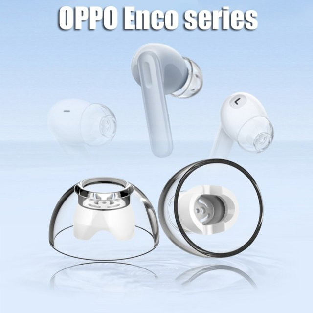 Rutschfeste Silikon-Ohrstöpsel für Oppo Enco X3 X2 Free3 Bluetooth-In-Ear-Kopfhörer mit Rauschunterdrückung für Free2i Air4 Air3 Air2 Pro - Bild 1