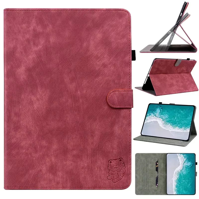 Lederhülle für Honor Pad und Huawei Matepad in Grau - Bild 2