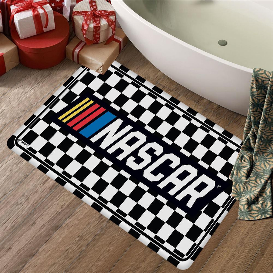 JGJG N-NASCARS Rennwagen Teppich, rutschfeste Waschküchenmatte für Wohnzimmer und Flur, Mehrfarbig, B/T: 60 x 40 cm - Bild 3