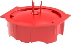 Primo Universalputzdeckel P722 in Rot - Bild 1