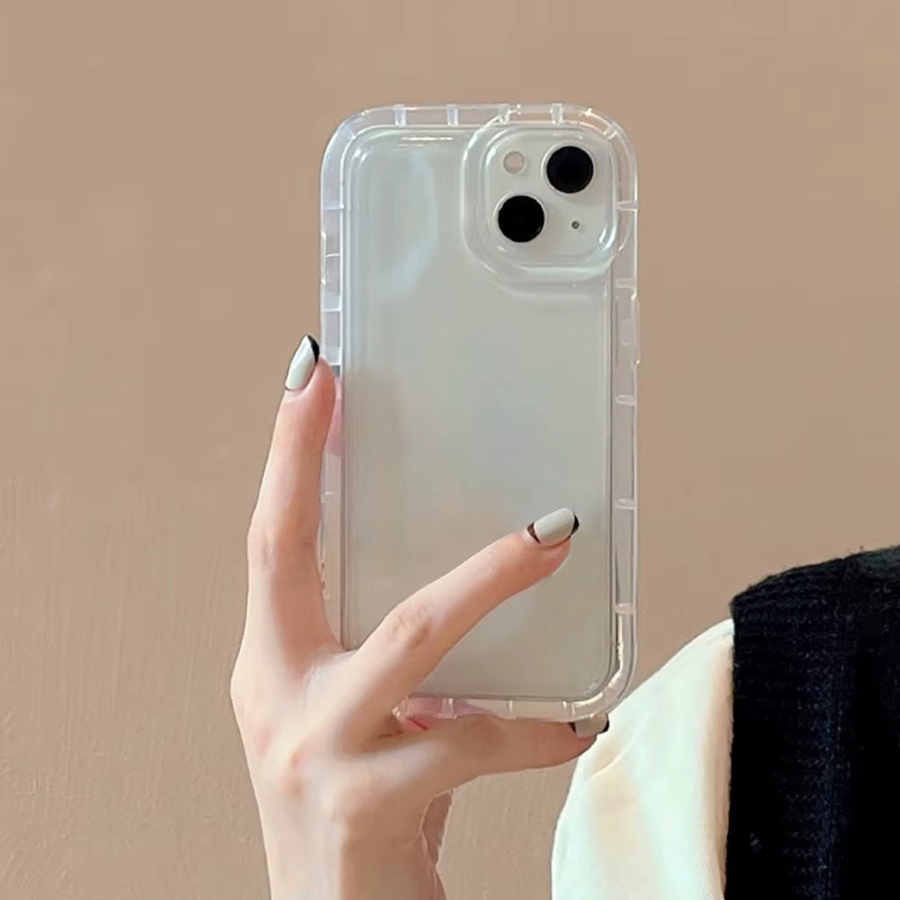 Stoßfeste transparente Handyhülle von AKABEILA für iPhone Modelle als Softcover - Bild 2