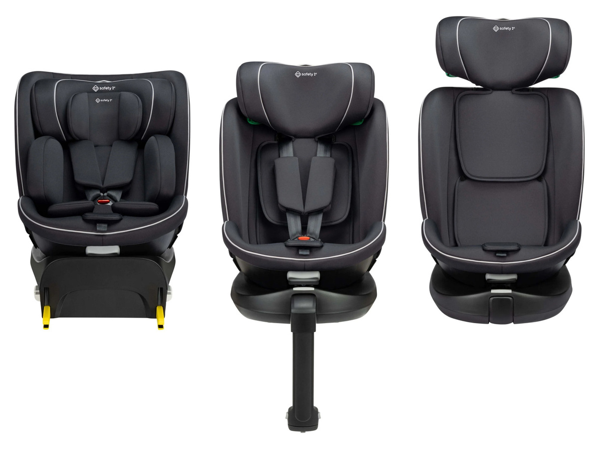SAFETY 1ST Kinderautositz Comet 360 i-Size mit Isofix und 360 Grad Drehsitz, Schwarz, 0-12 Jahre, 40-150 cm - Bild 2