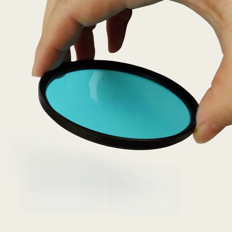 Optic One Infrarot-Absorptionsfilter Blau zur HD-Farbkorrektur mit Infrarot-Sperrfilterlinse - Bild 2