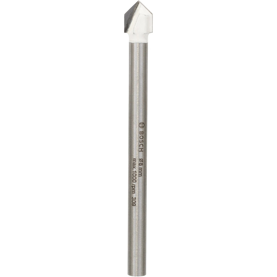 Bosch Fliesenbohrer CYL-9 Ceramic mit Carbide-Spitze in Silber und Weiß, Durchmesser: 8 mm, Länge: 80 mm - Bild 2