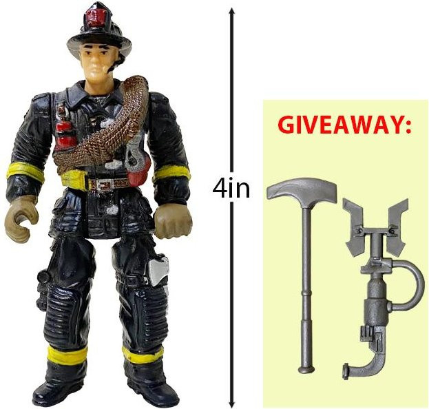 Discover Intime Feuerwehrleute Actionfiguren, Feuerwehr, Set / Bundle, ab 3 Jahre - Bild 1